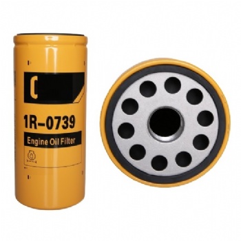 wheeled excavator engine parts spin on oil filter 1R-0739 for E320C E320D E323C E323D E200B E120B