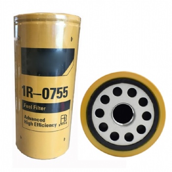 1R0755 Equipment Fuel Filter For Diesel Engine Parts High Efficiency